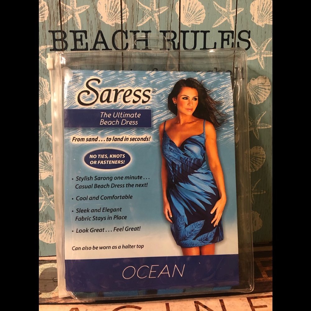 New Sexy Ocean “ Saress” Chic Beach Dress